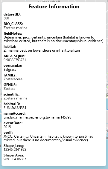 Right panel with example data